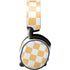 Yellow and White Checkerboard SteelSeries Arctis 3 Skin